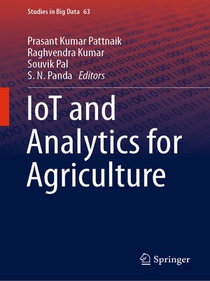 cover image of IoT and Analytics for Agriculture
